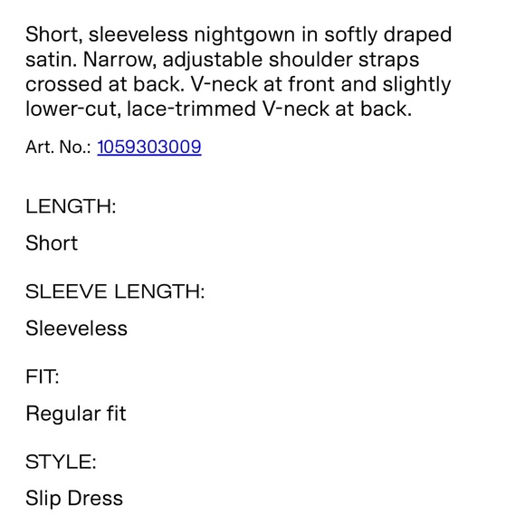 H&M slip nightgown - Picture 4 of 4